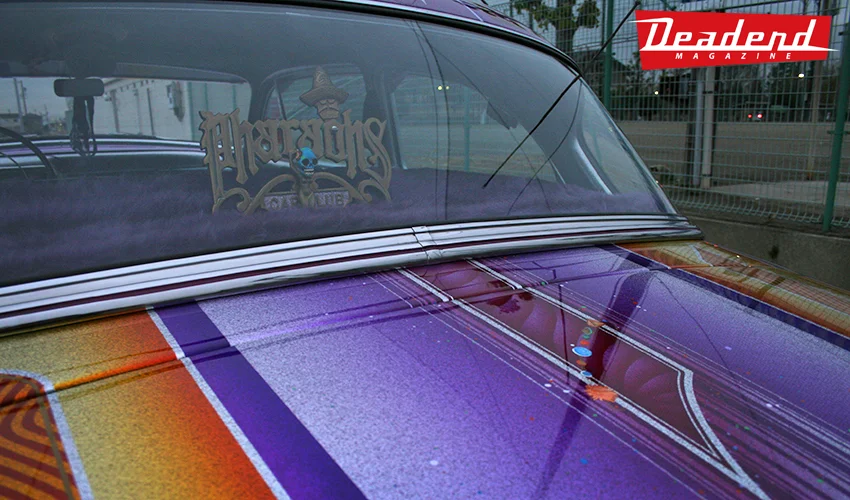 Cholo's Sphynx has one of the most memorable paint jobs in Japan
