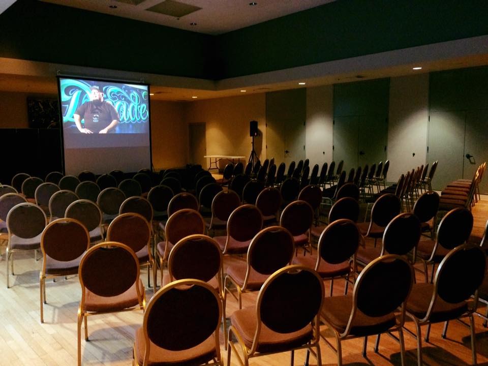 As they say, the calm before the storm. (We only shot with our cellphones we were to busy to use our cameras)