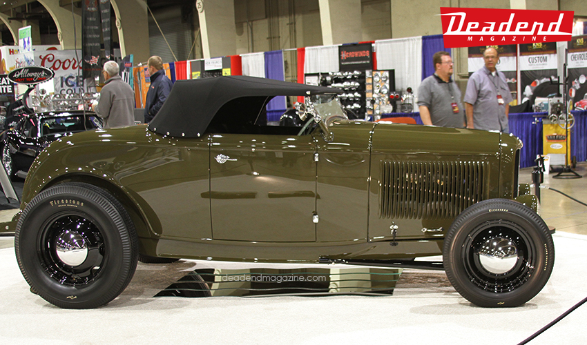 We were pleasantly surprised to see our good friend Darryl Hollenbeck win this year's "America's Most Beautiful Roadster." It was our pick for many reasons but we had no idea it would actually win. I think many traditionalist are very happy and feel like "one of us" won. Congrats to the Hollenbecks and anyone involved with the build.