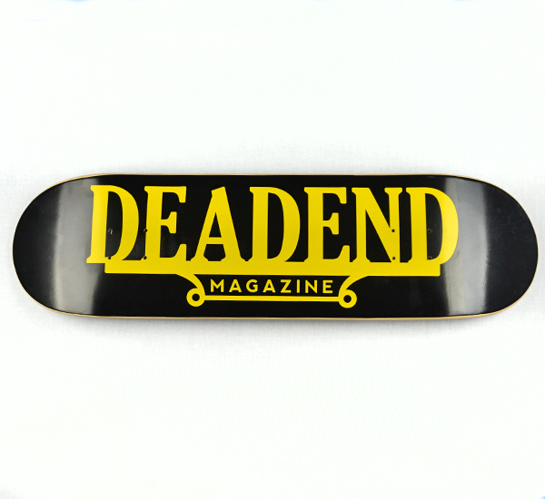 We also created the "Deadend Plaque" skateboard.