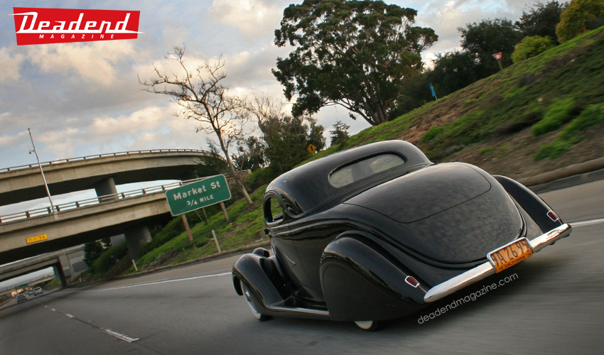 The 36 looked amazing flying down the freeway.