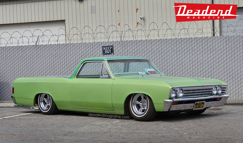 After we stopped by Aldape's Garage. His son's El Camino was sitting in the parking lot.