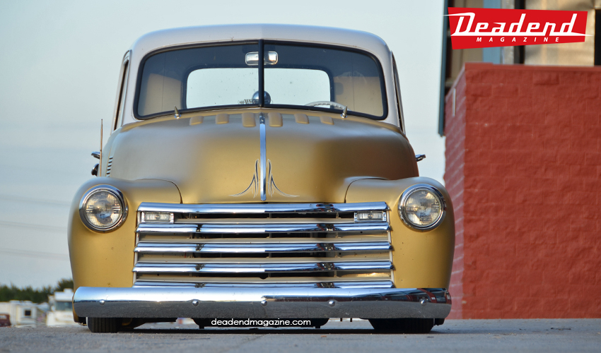 Jeff Warner's 52 Chevy Pick-Up.