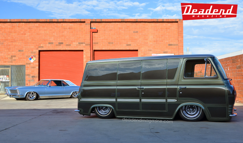 Coby Gewertz stopped by with "Van Go" Econoline.