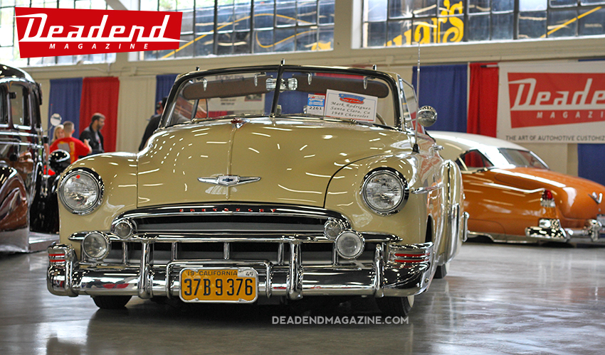 Clean rag top in the Deadend Magazine Low Rider Exhibit room.