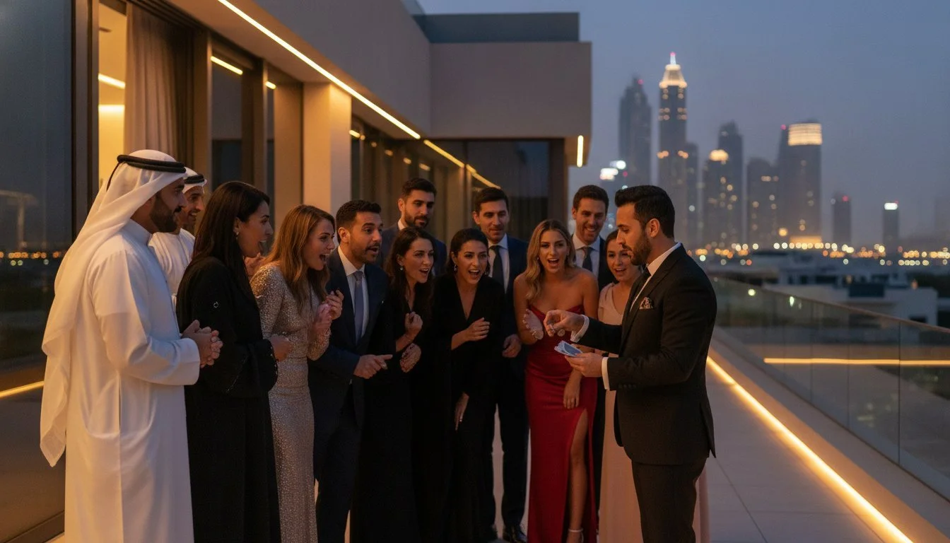Entertainment for a Private Villa Party Dubai: The 2026 Luxury Guide