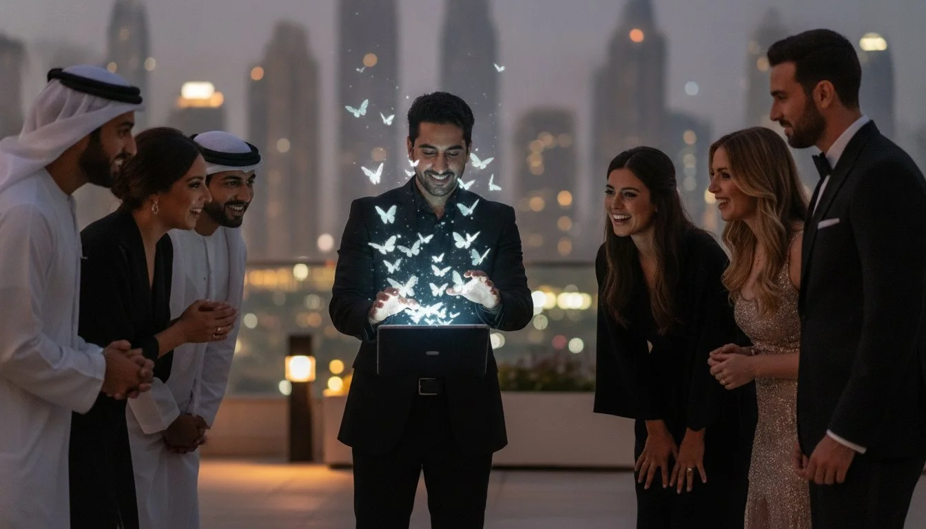Close-Up Magician for Dubai Weddings: 2026 Luxury Guide