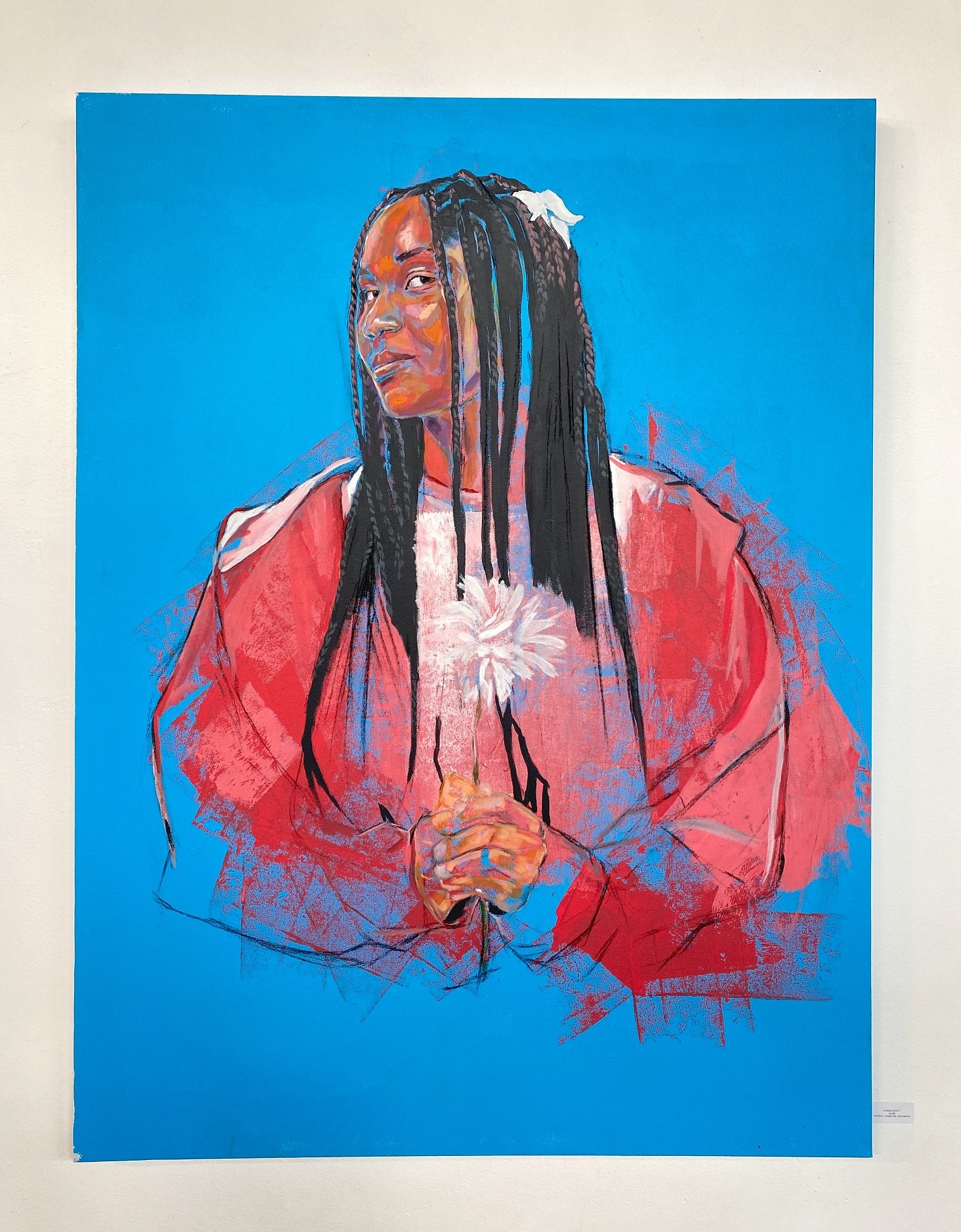 👋🏽Today is the last day to view my exhibition &ldquo;Spirit&rdquo; in the upstairs Terrace Gallery @cherrystreetpier . Really appreciate everyone that has come through to check it out. I know it&rsquo;s Eagles game day lol but I&rsquo;ll be hanging