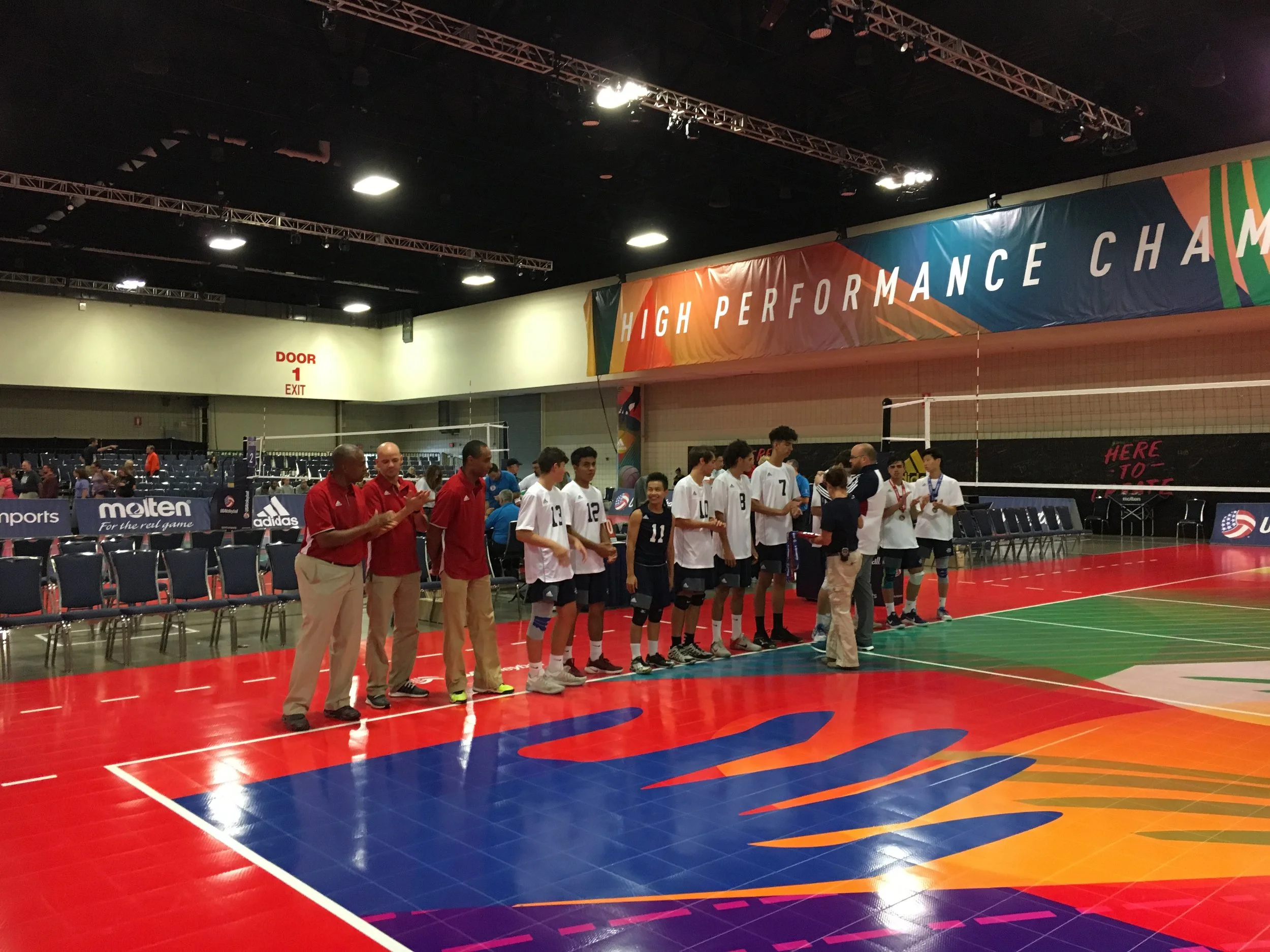 Academy Athletes Represent at 2017 USA Volleyball High Performance
