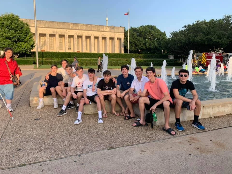 Boys 16 Red are braving the Texas heat!