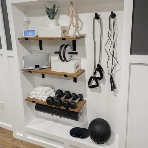 3 Simple ideas to create a mini workout corner at home