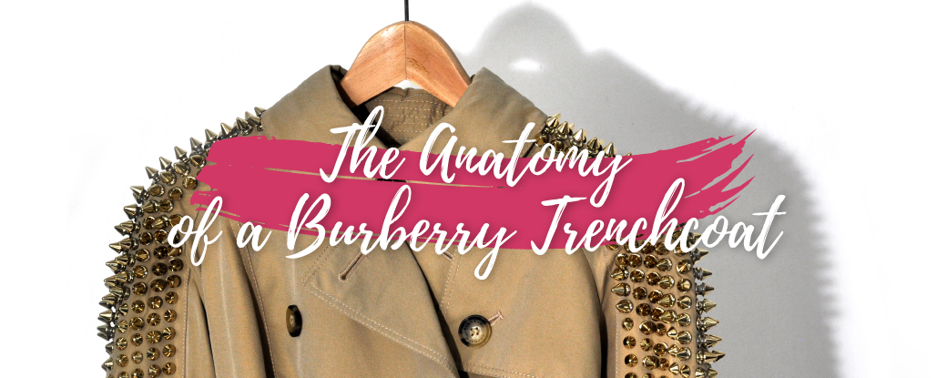 Burberry studded best sale trench coat