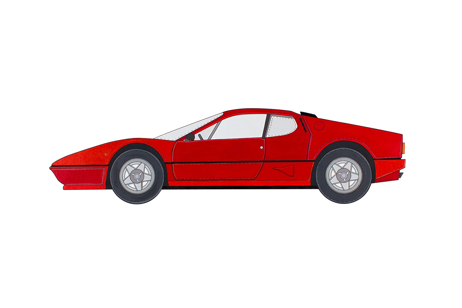 The Ferrari 512 BB