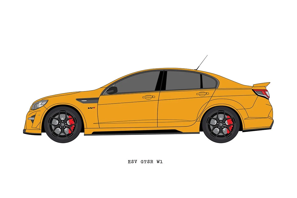 The HSV (Holden Special Vehicles) GTSR W1