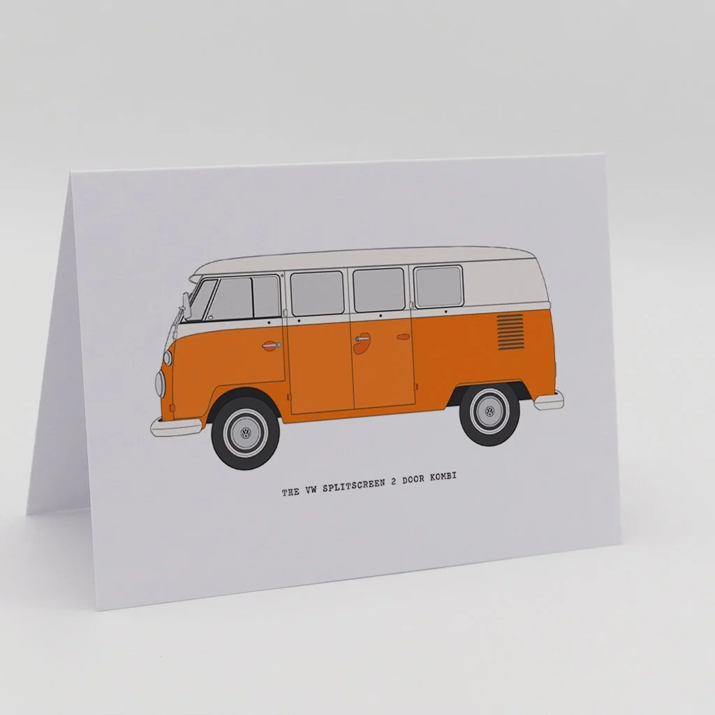The Volkswagen Kombi - Orange