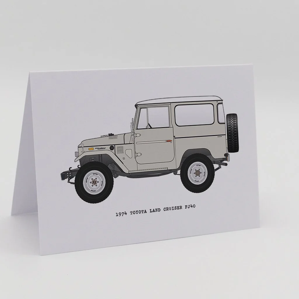 The  Toyota Land Cruiser FJ40 - Beige