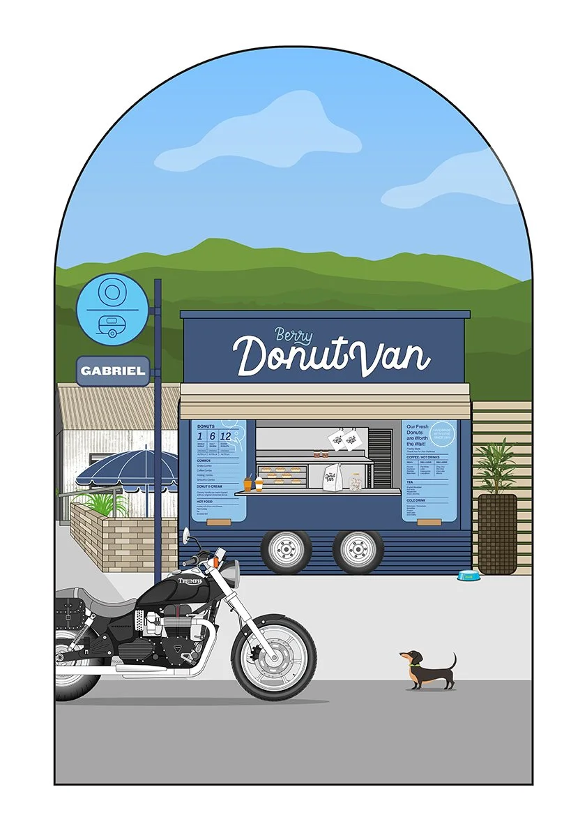 The Donut Van at Berry NSW