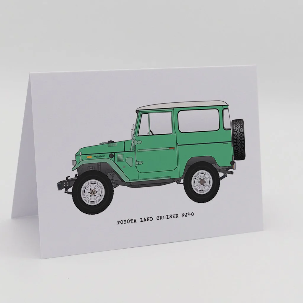 The  Toyota Land Cruiser FJ40 - Green