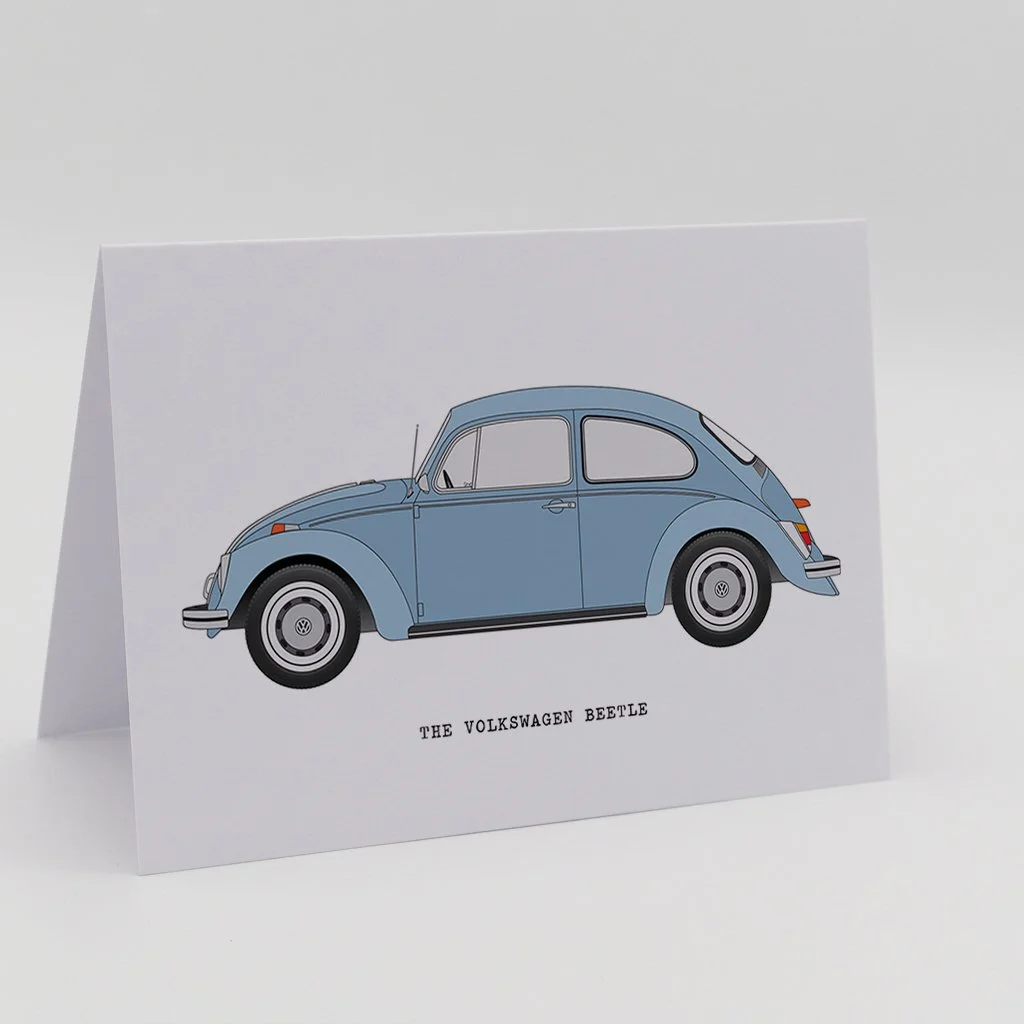 The VW Beetle (Blue)