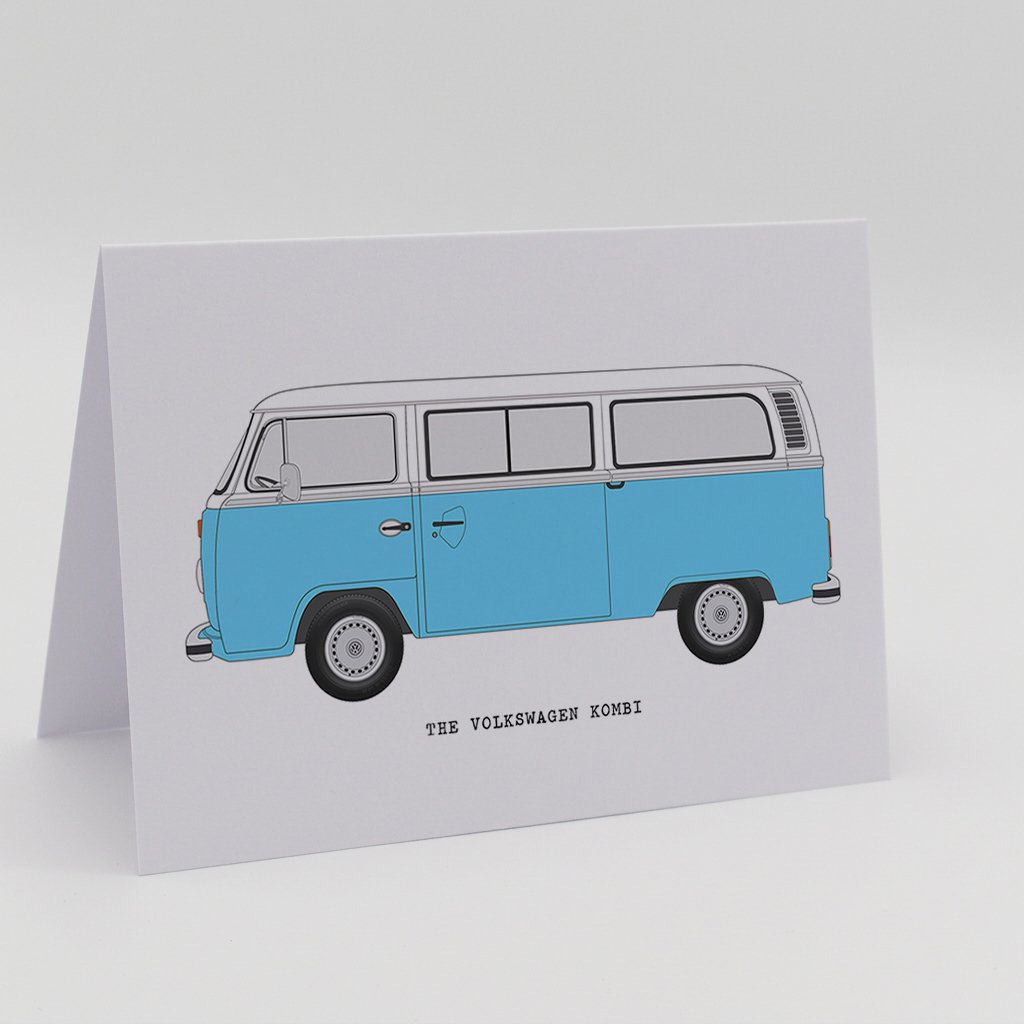 The Volkswagen Kombi - Blue