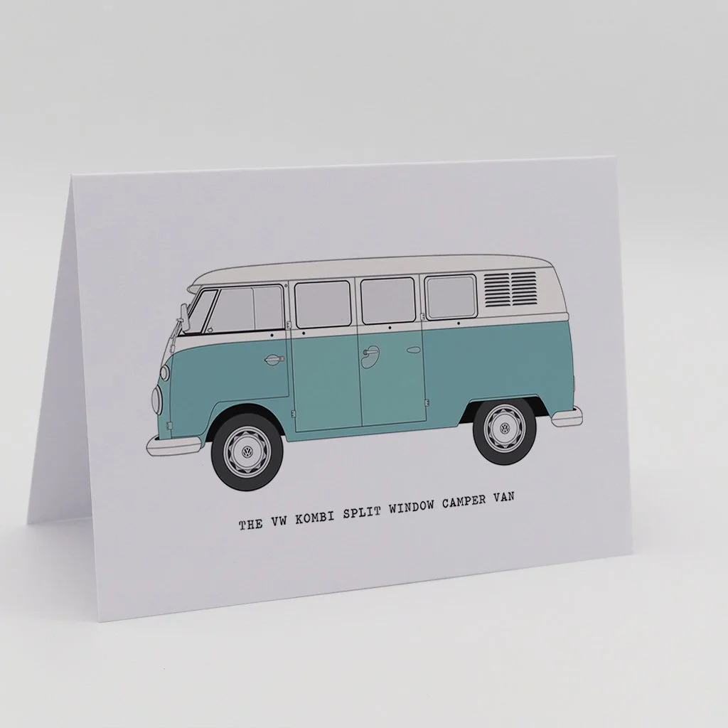 The Volkswagen Kombi - Teal
