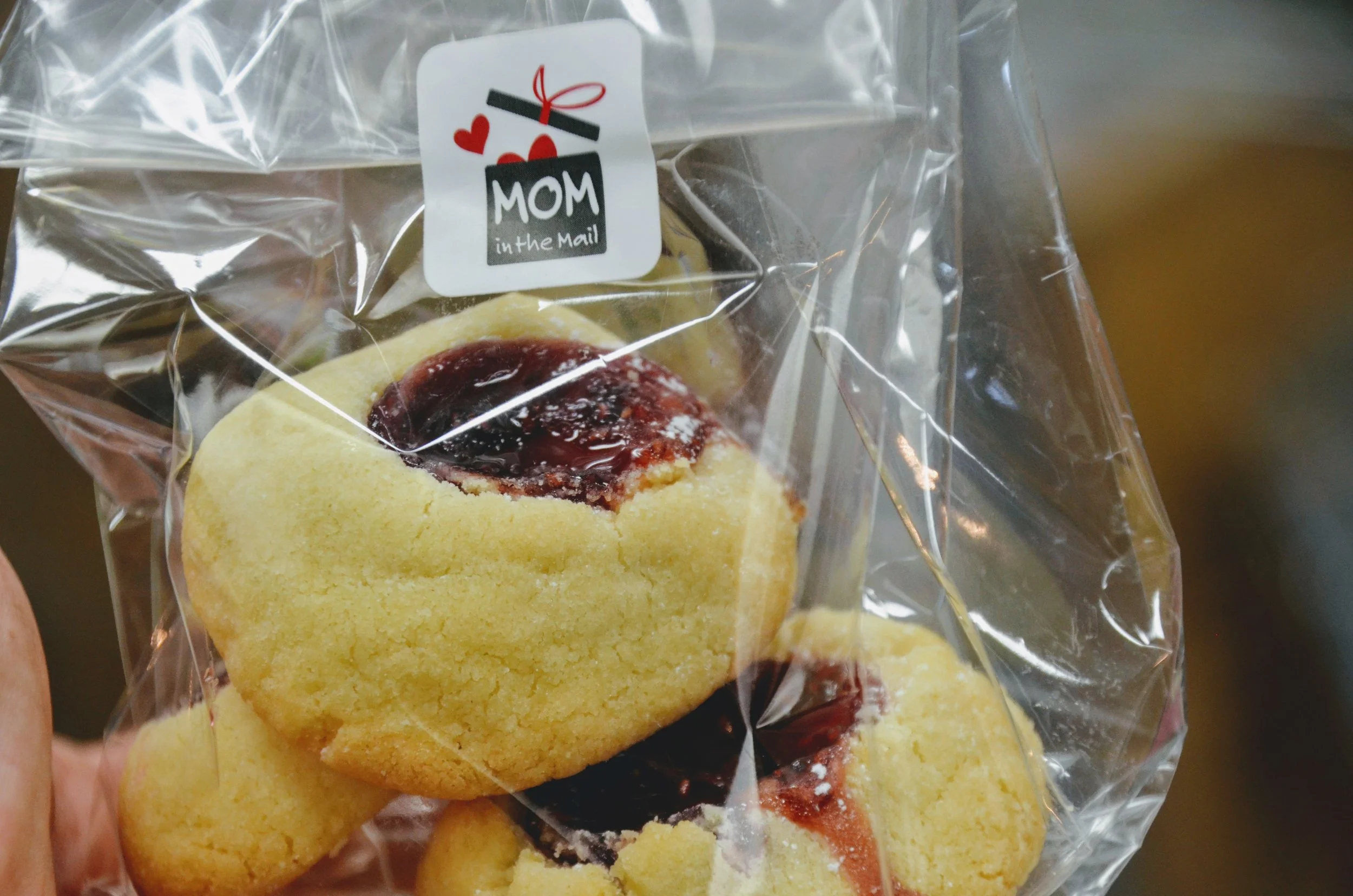Cookie Gift Box - Almond Jam Thumbprint Cookies (Copy)