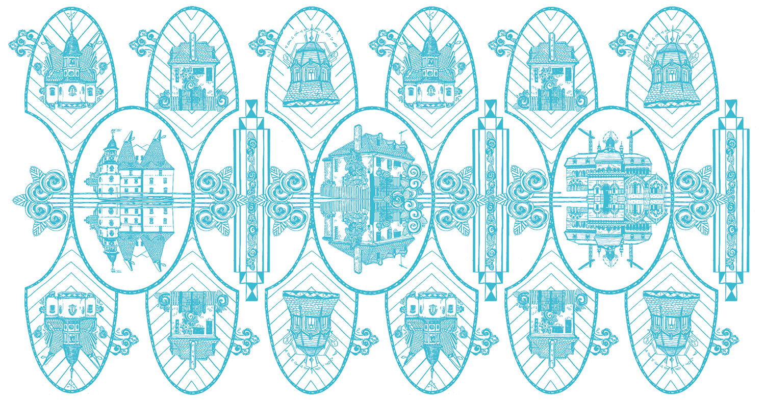 Floating Cinema "Puff" Pattern