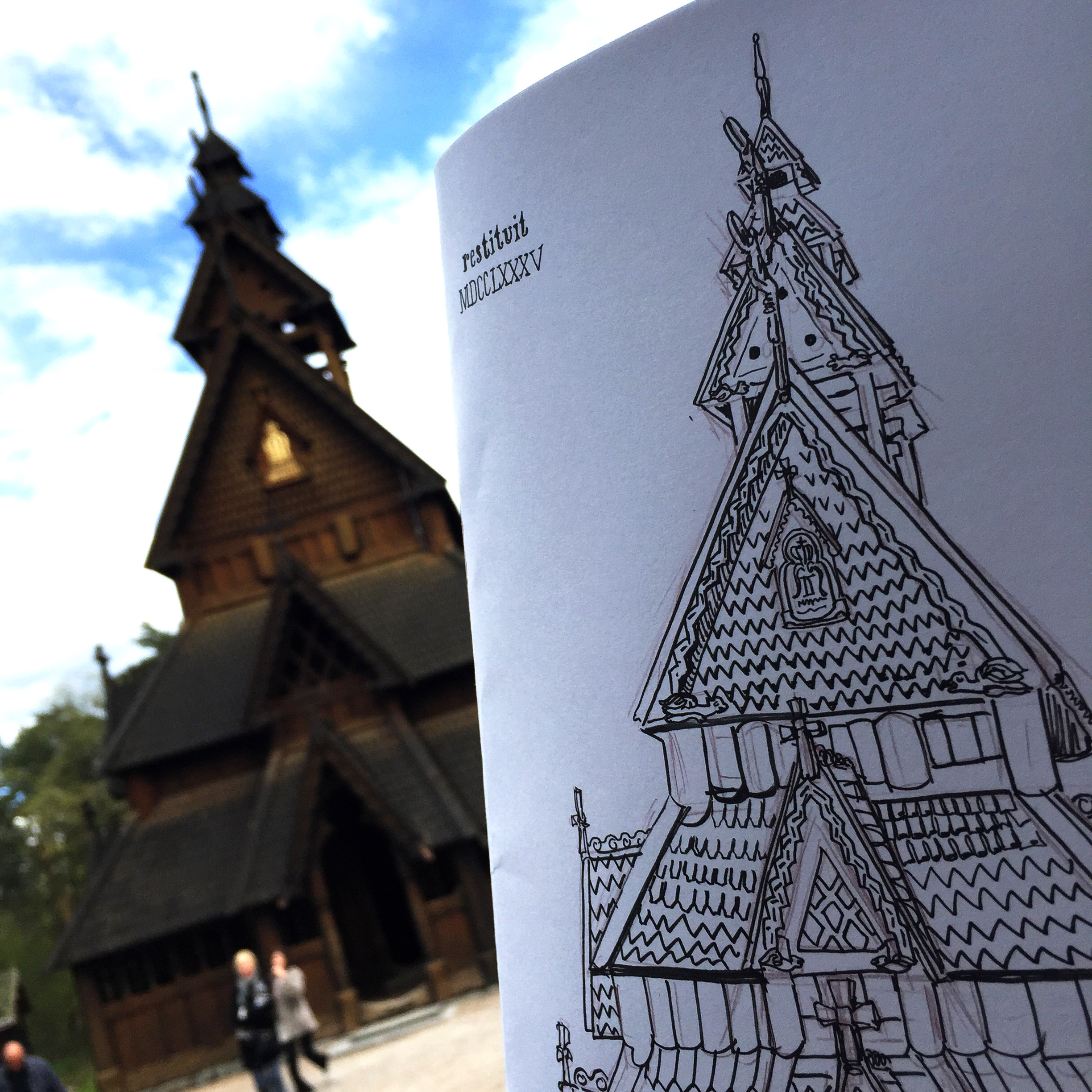 Gol Stave Church - Oslo, Norway