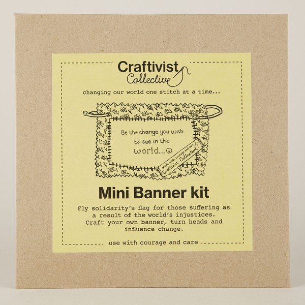 Mini Protest Banner Kit