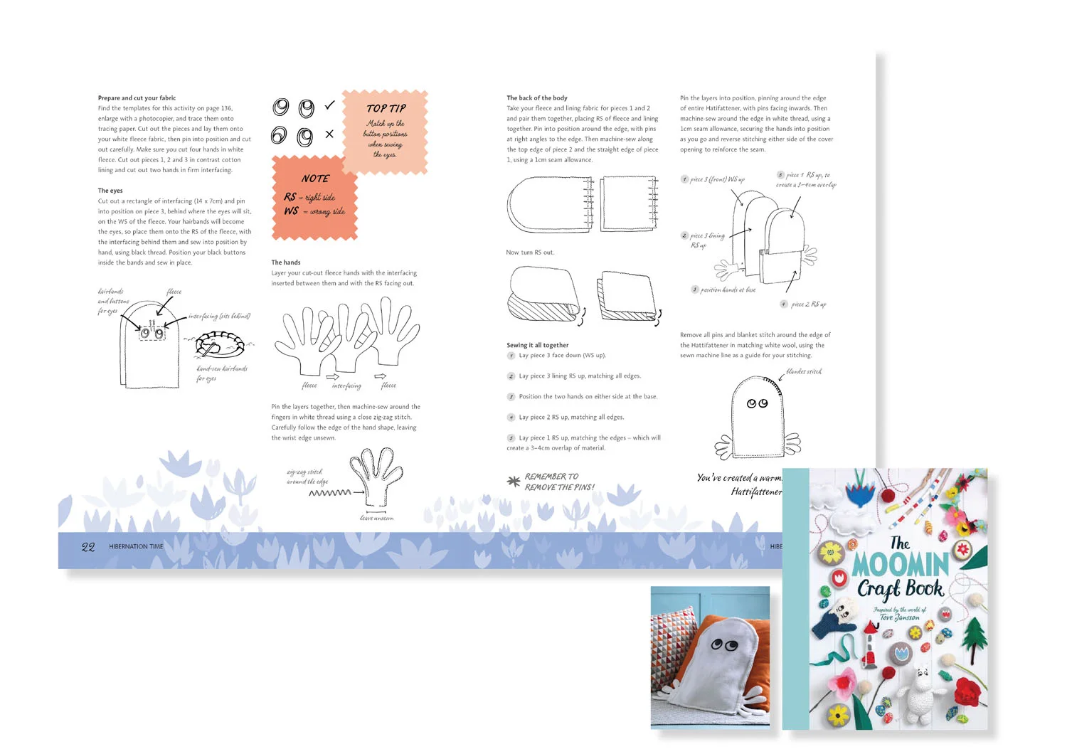 Hattifattener Hot Bottle - illustrated instructions