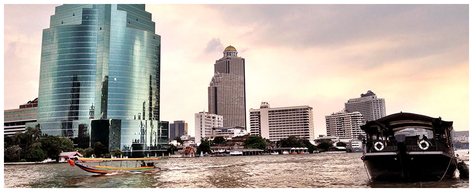 "Menaam" ('Mother's Water' in Thai language) Chao Phraya River