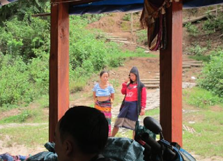 Women from Small Village Along the Mekong