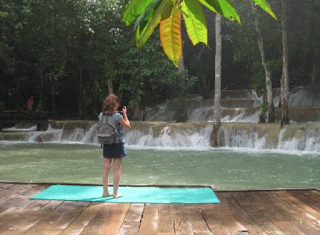  Nice cool pool at Tad Sae Waterfall