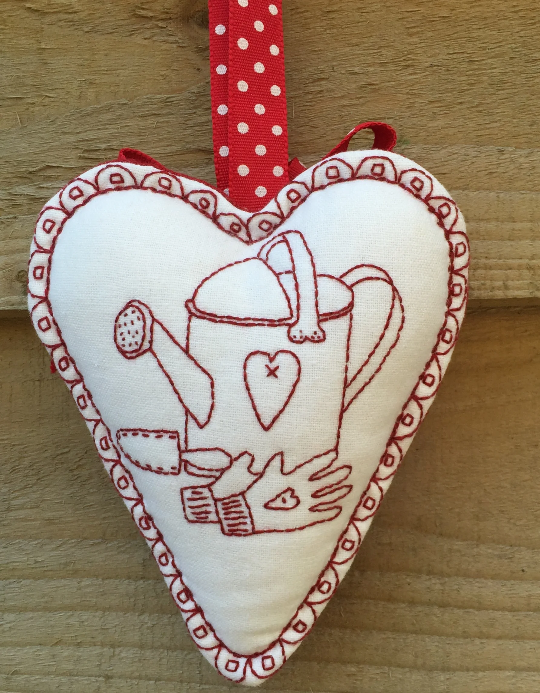 hanging heart red work heart garden.jpg