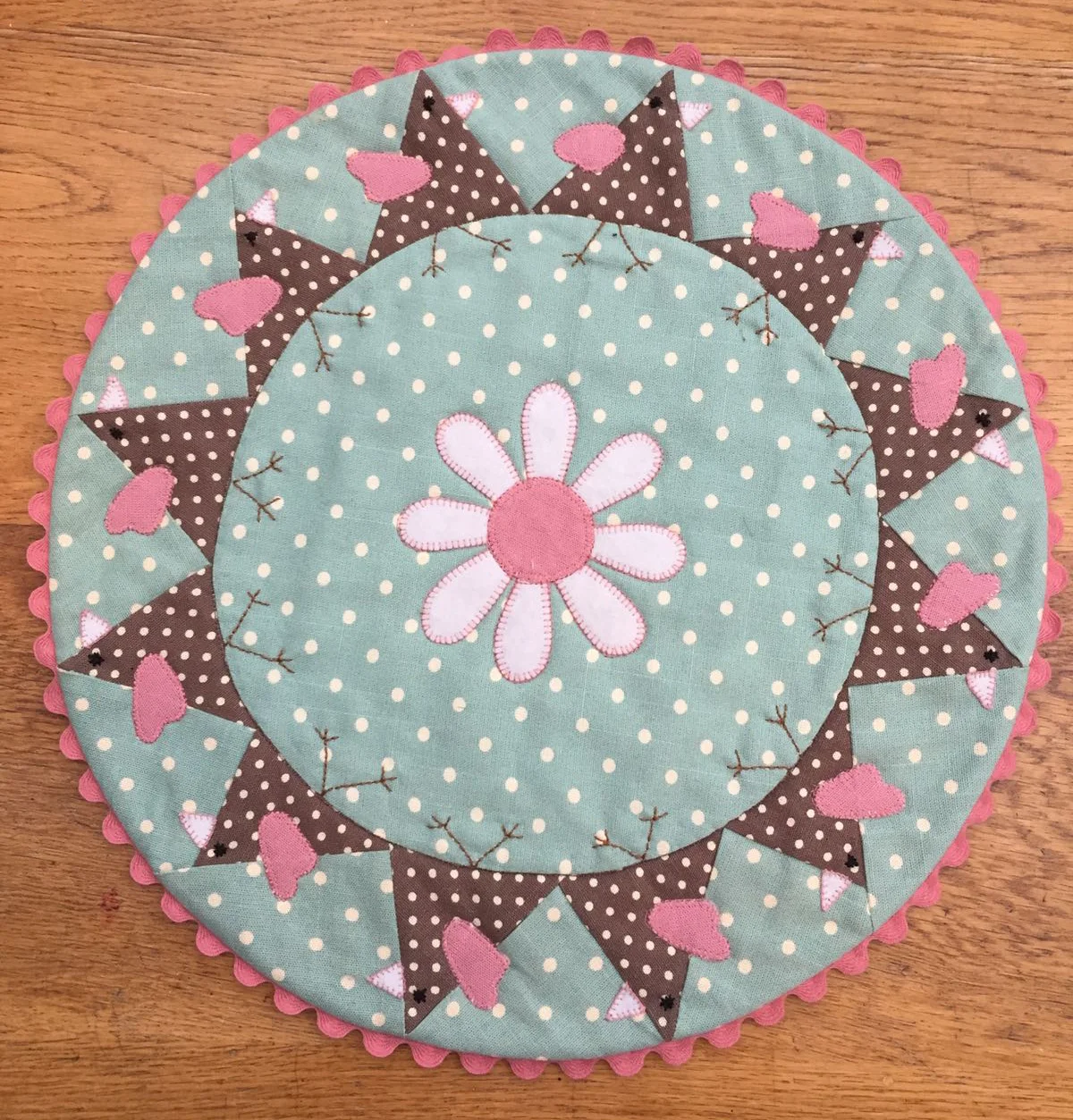 Chicken Table Mat Pattern