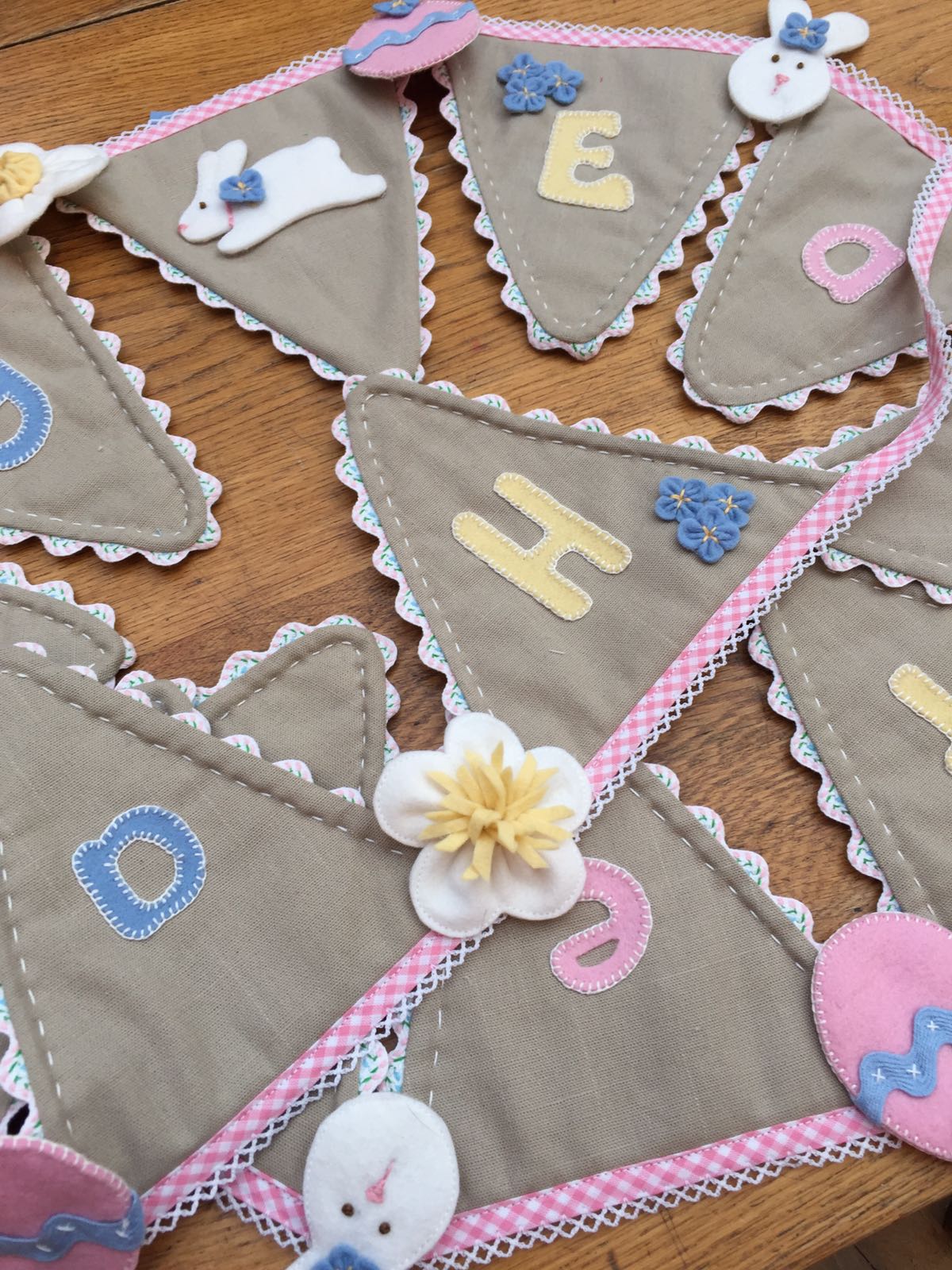 Springtime Bunting Pattern