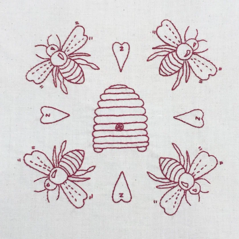 Bee Iron On Pattern