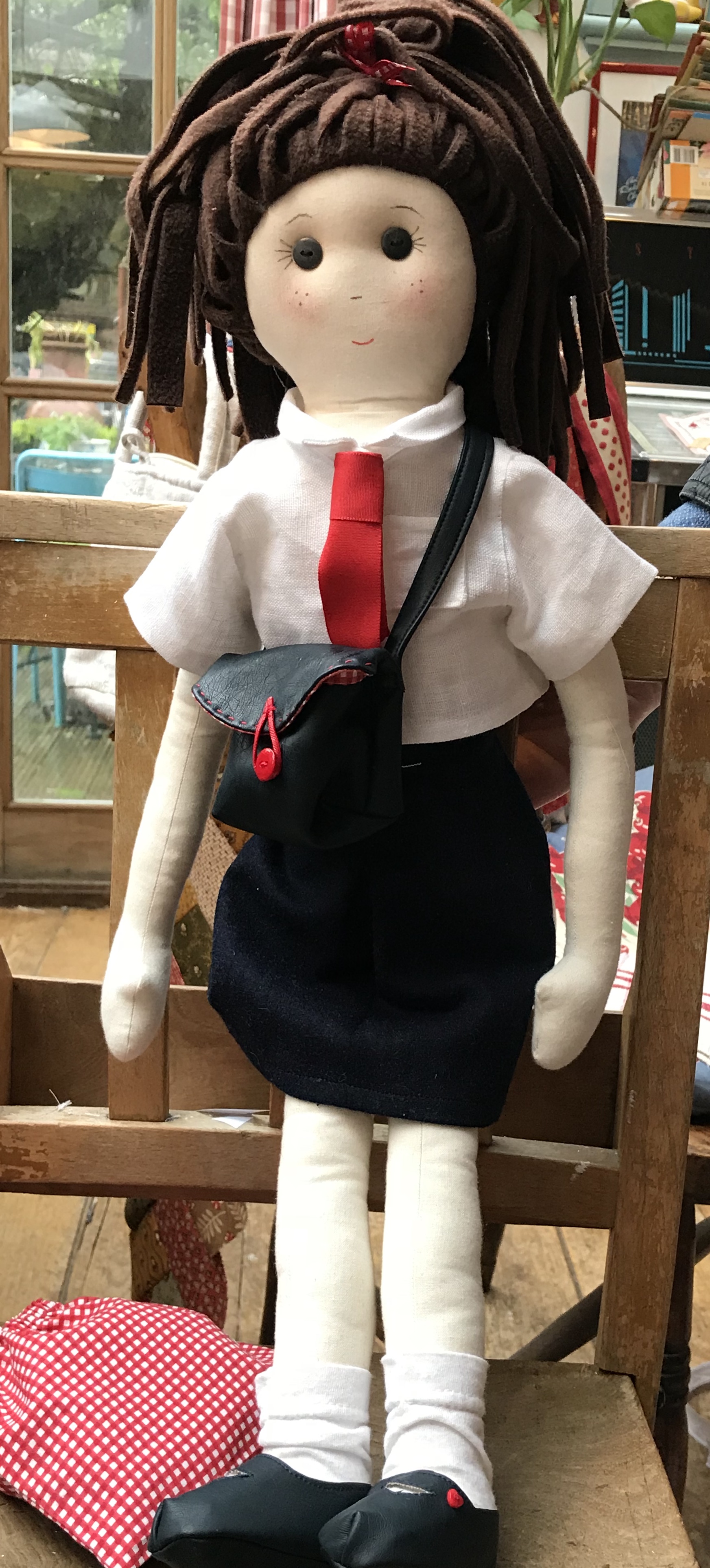 Polly Rag Doll School Uniform Kit