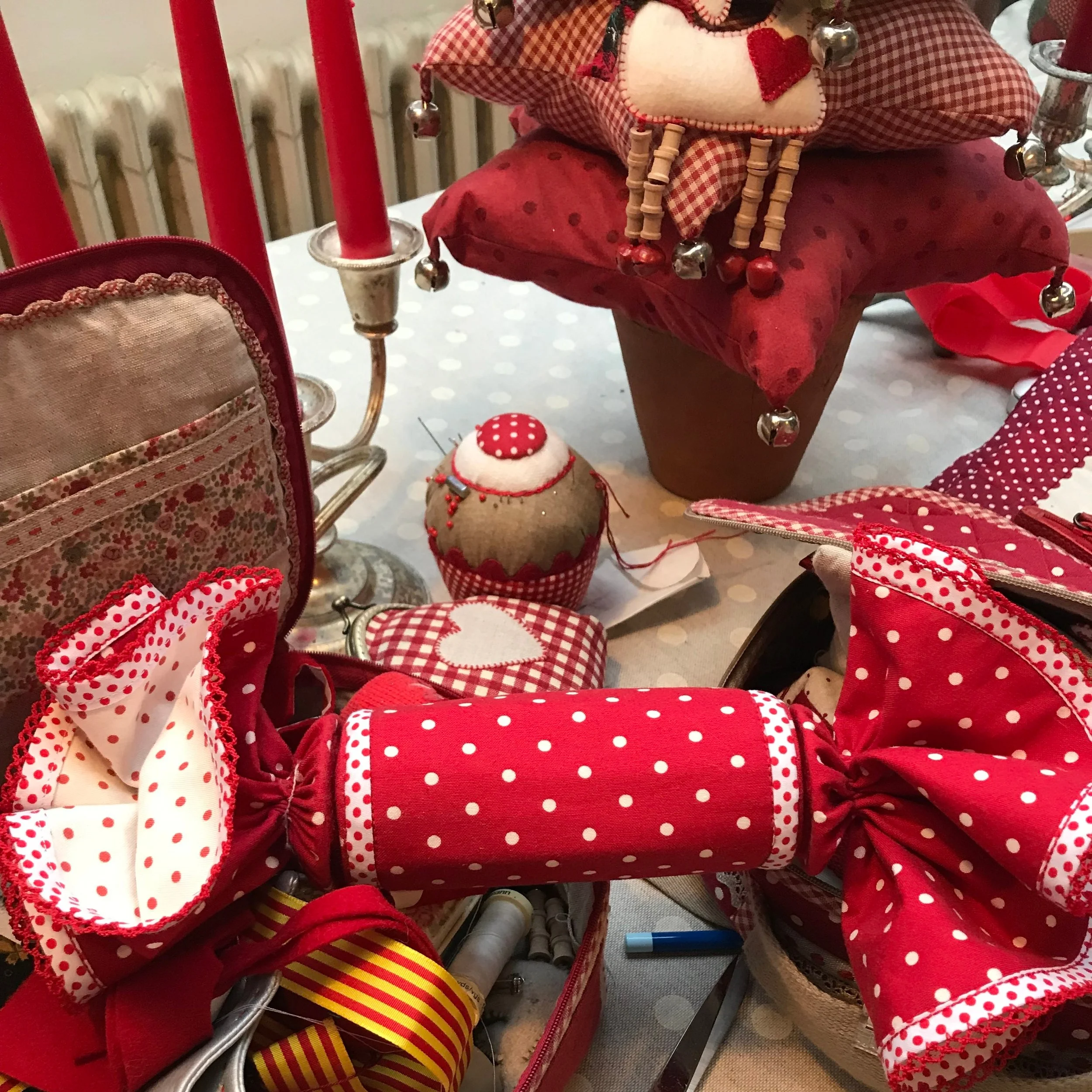 A sneak peak of the work in progress Christmas Cracker.