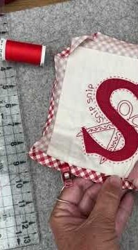 Finishing your Alphabet Quilt Block