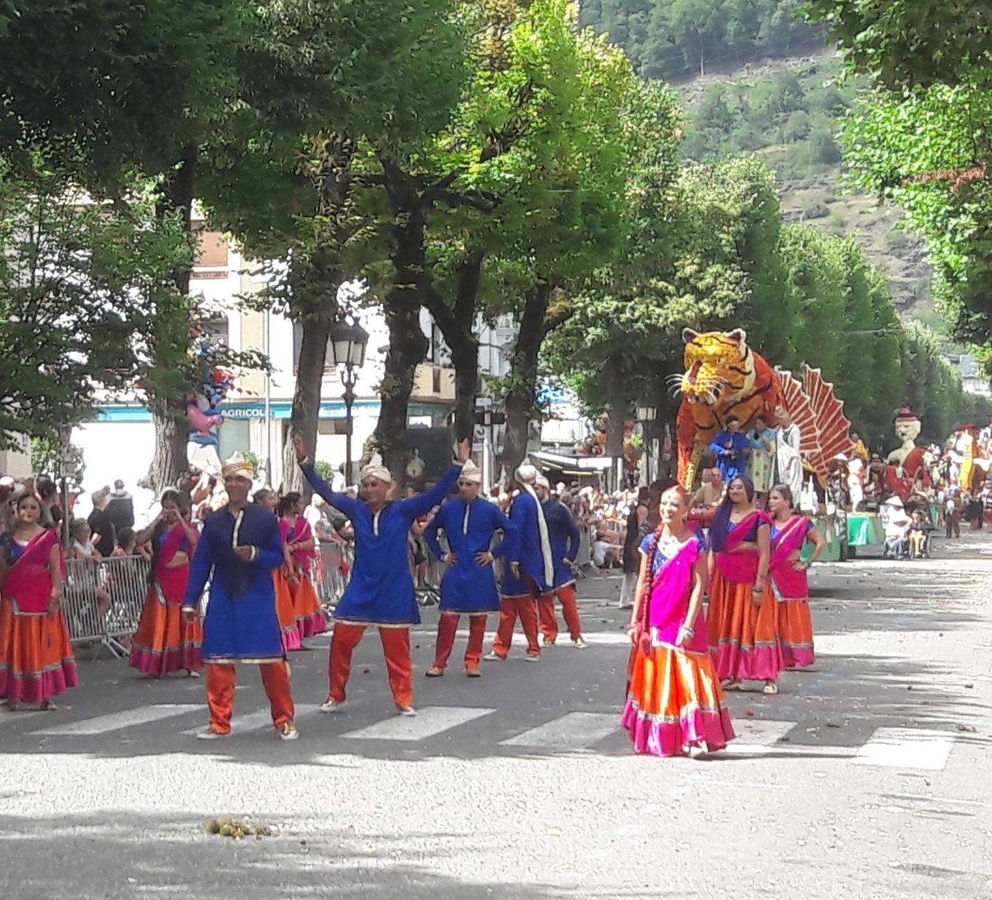 The Fetes des Fleurs - the annual festival in Luchon