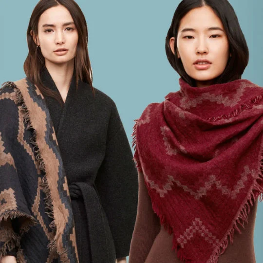 CBC LIFE: 9 Super-Cool Scarves and All The Ways To Wear Them Don't underestimate the power of winter's go-to accessory