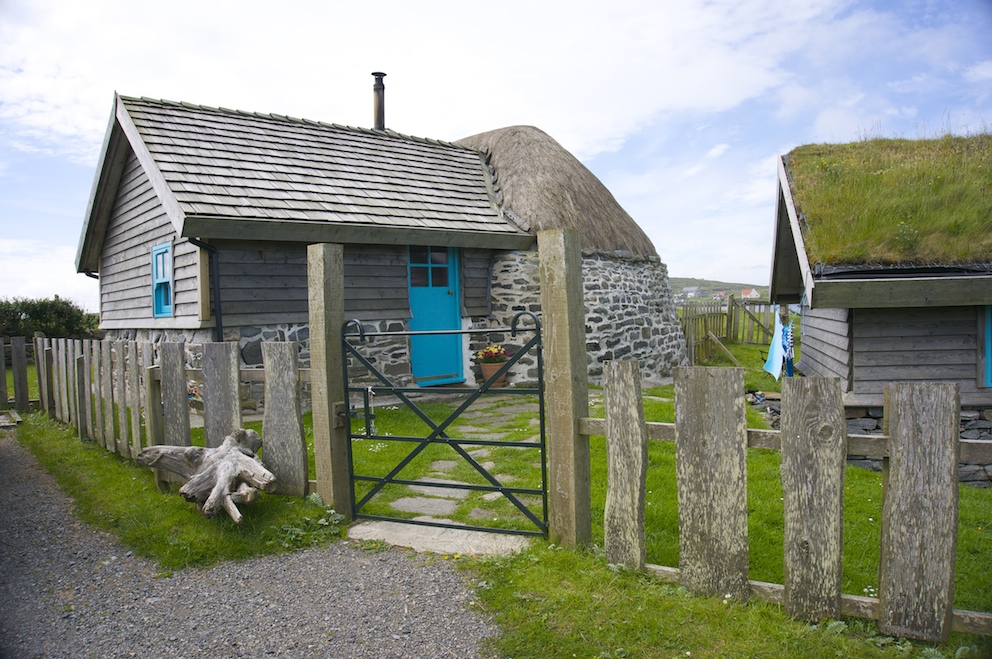 Lamraig Thatched Cottage, Isle of Berneray, Outer Hebrides.
