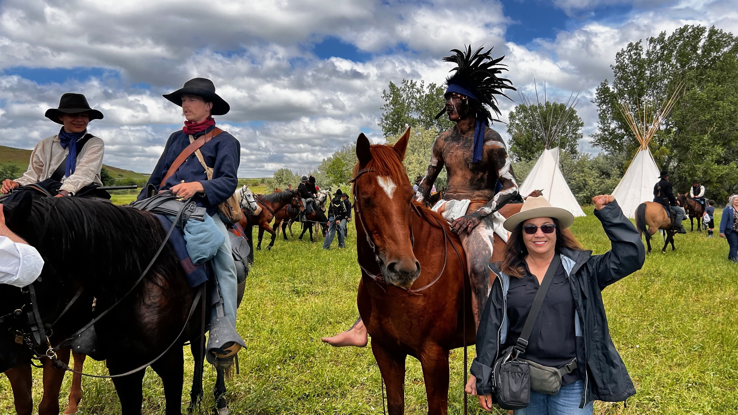 Elena as Tourist at Reenactment.jpeg