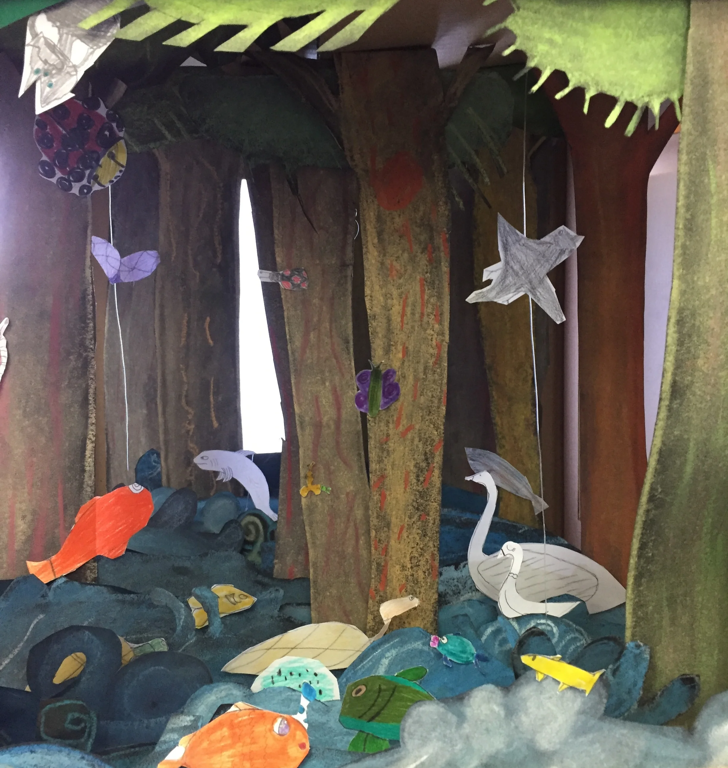 Diorama Workshop (Grade 5) , Fraser Lake, Northern BC, TD Book Week 2018