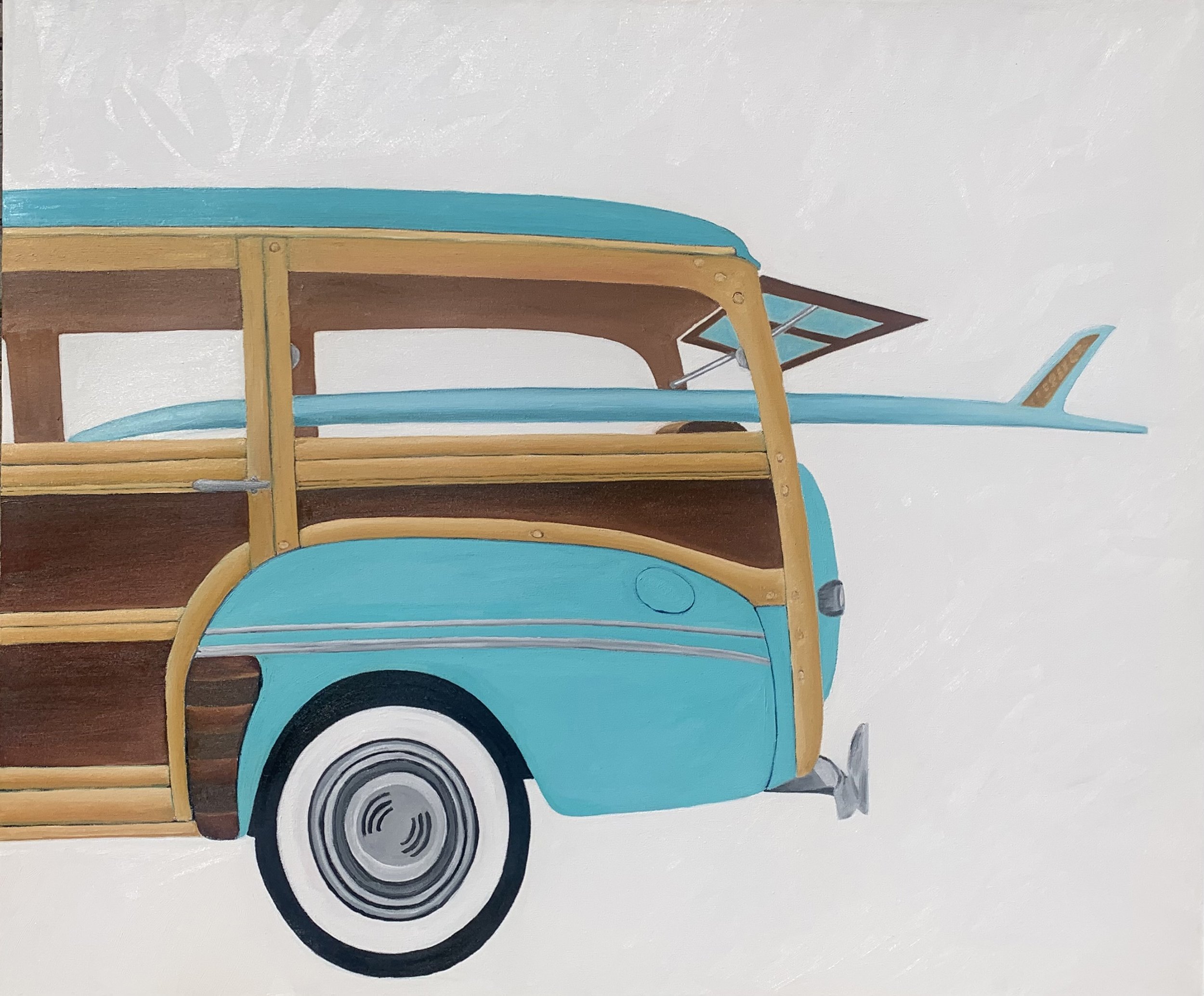 SURF'S UP | 2023 | 40" x 48" (Copy)