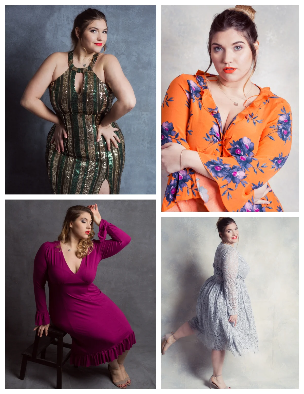 Plus size portrait session