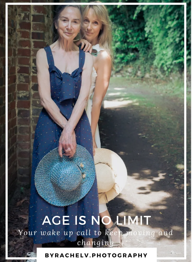Age is not limit, your wake up call to keep moving and changing.