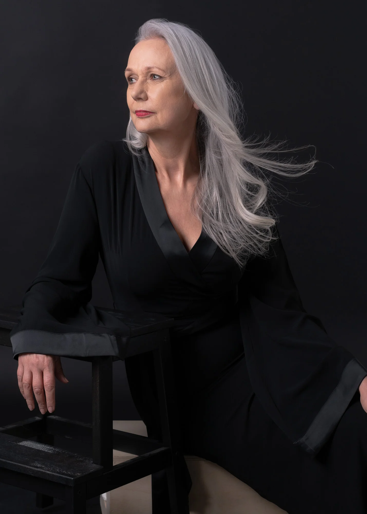 Joanna, The Grey Hair Model