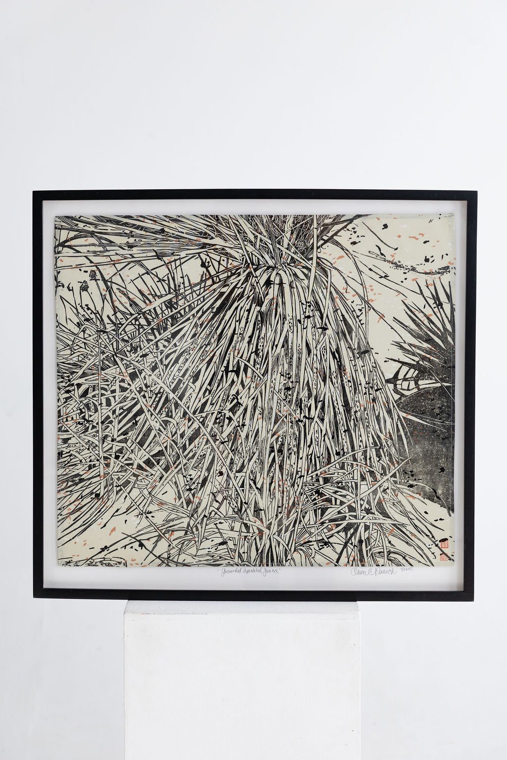 Grounded Speckled Yucca